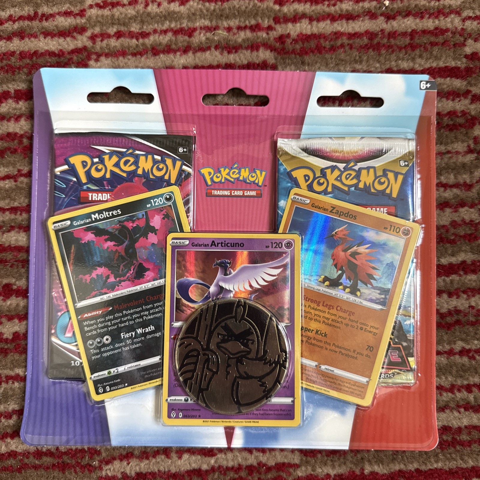 Pokémon TCG: Enhanced Blister 2-Pack Blister - Astral Radiance & Fusion Strike✅