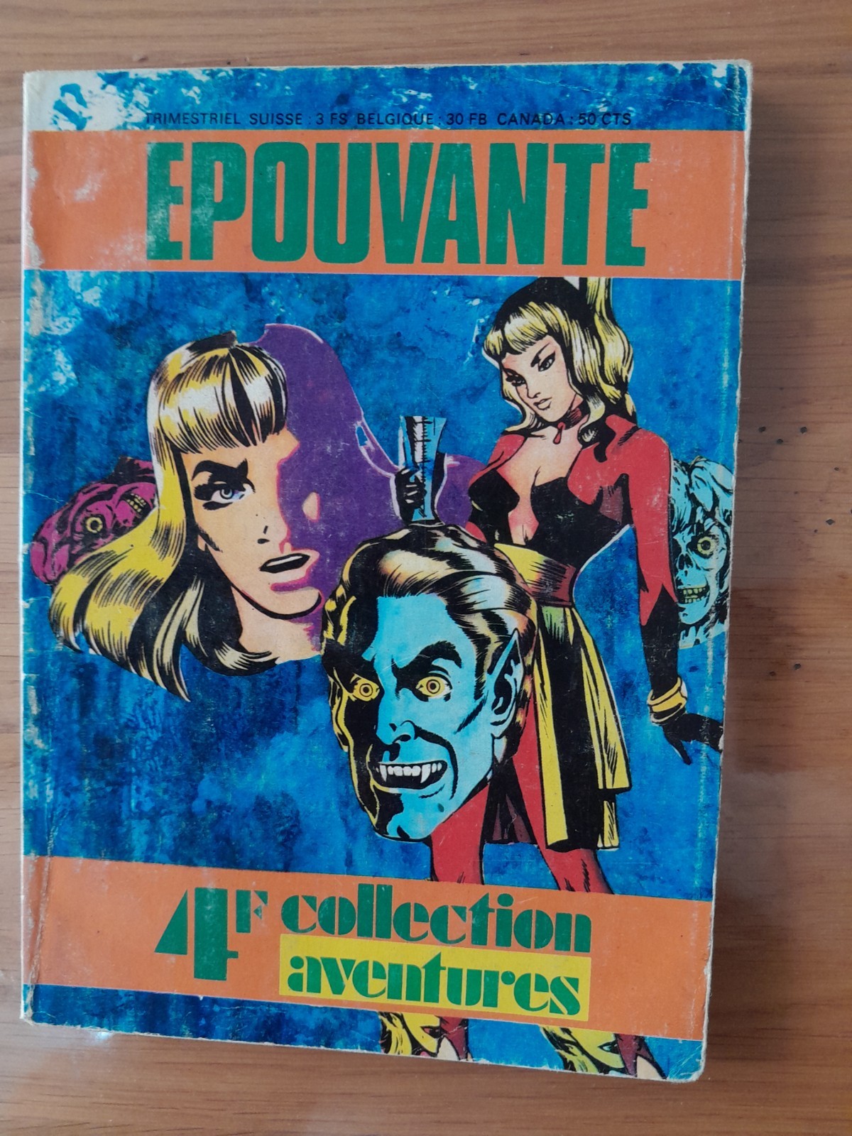 EPOUVANTE    N°03    ELISA PRESSE    1974    BE