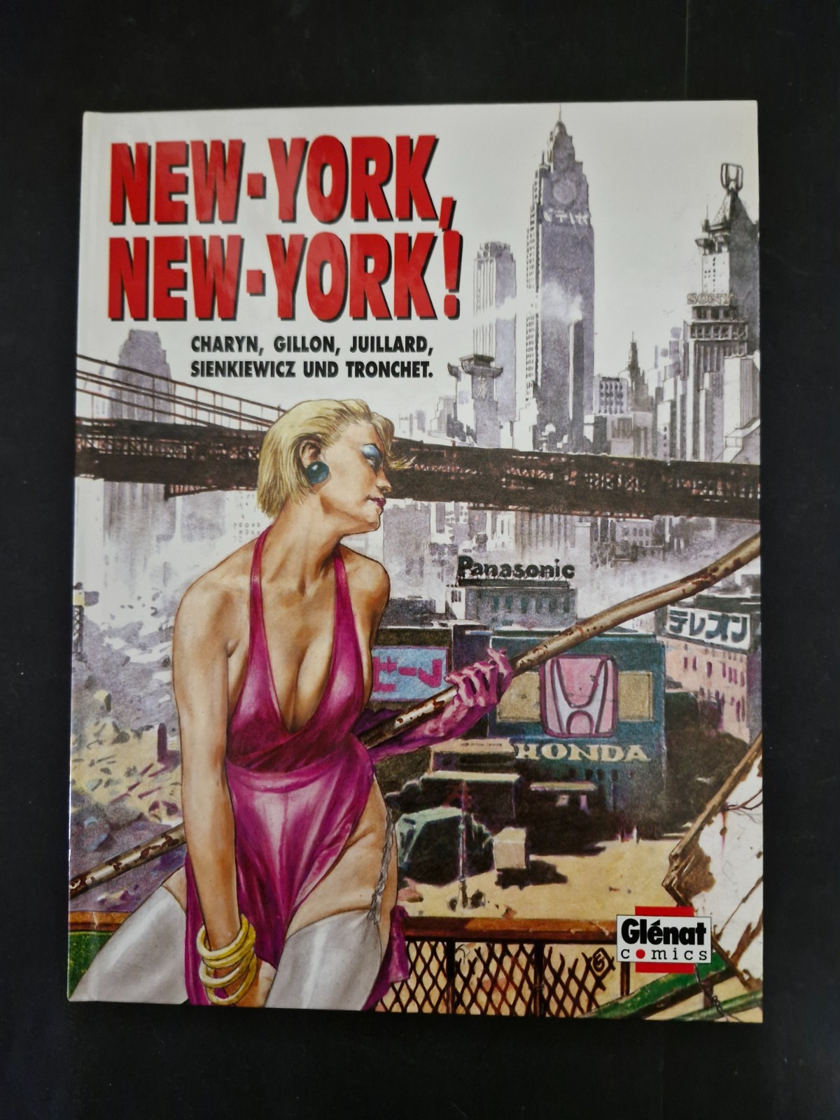 New York New York fumetto copertina rigida (Glenat) Z1