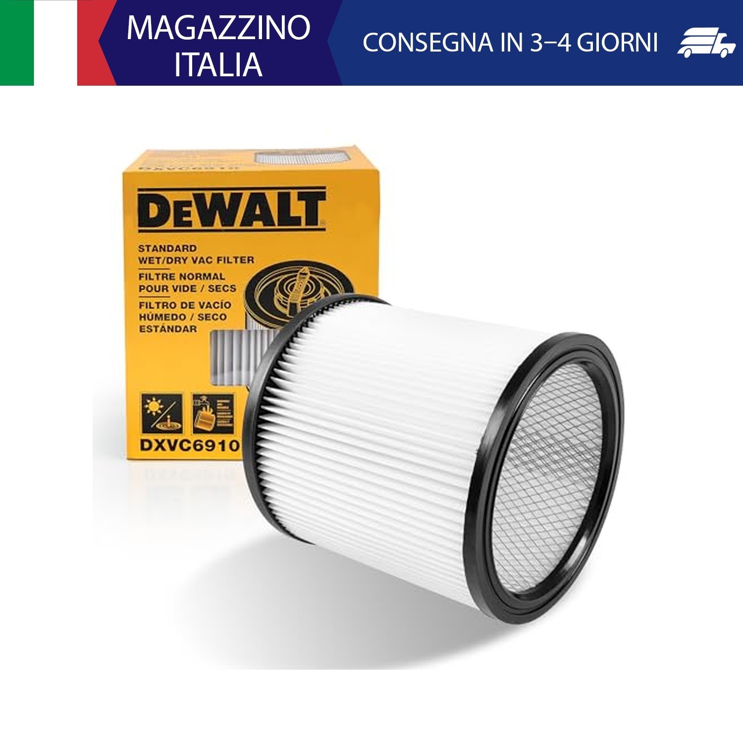 DeWalt DXVC6910 standard cartuccia filtro