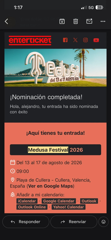 entrada medusa festival