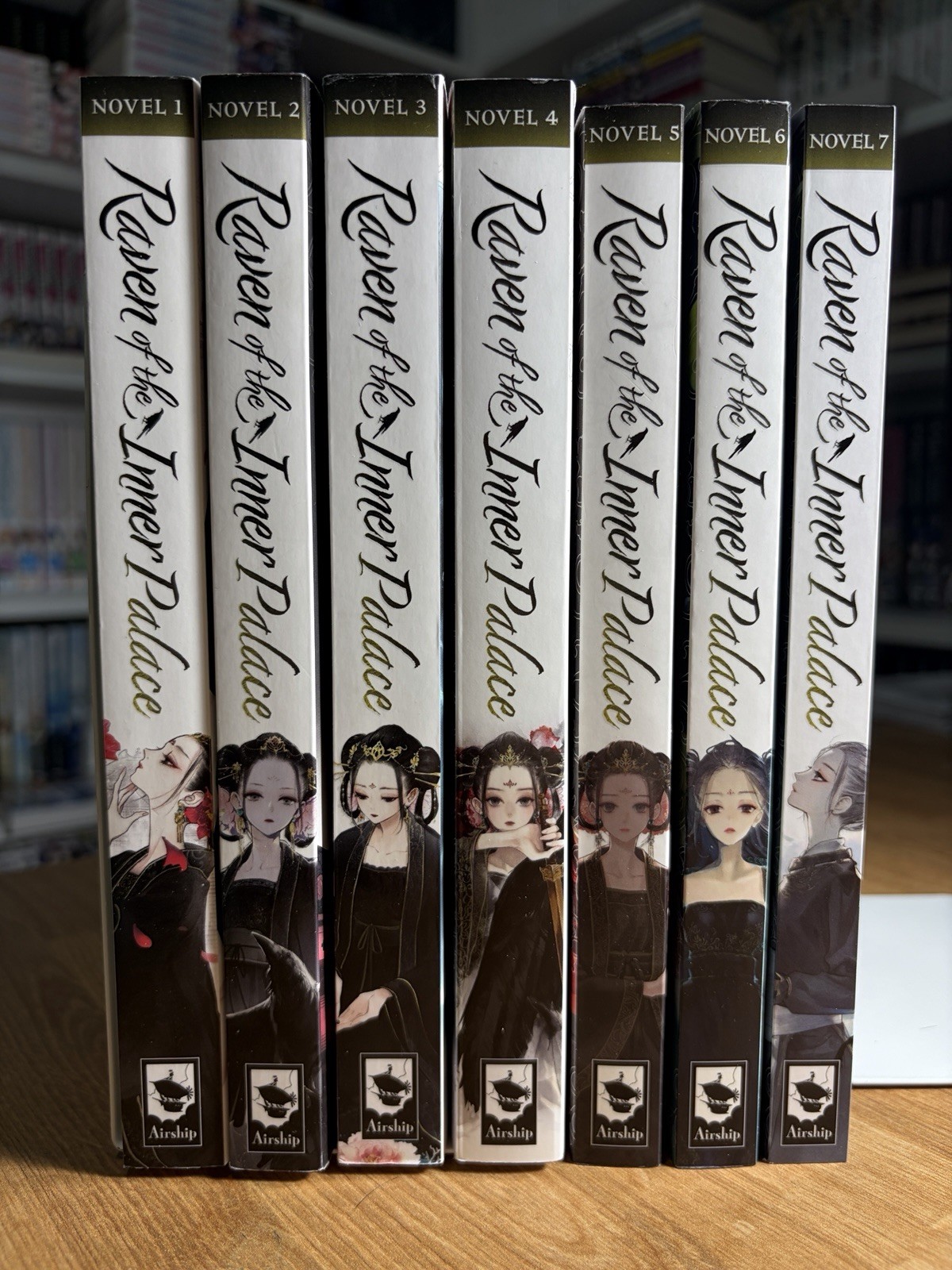 Corvo Del Palazzo Interno Light Novel Set Completo Volumi 1-7