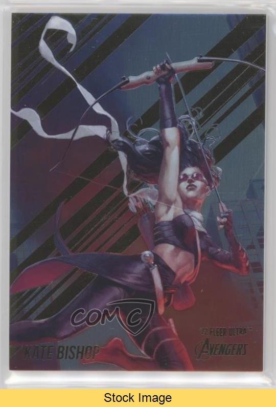 2022 Fleer Ultra Avengers Rainbow Kate Bishop #37 LEGGI 4f0