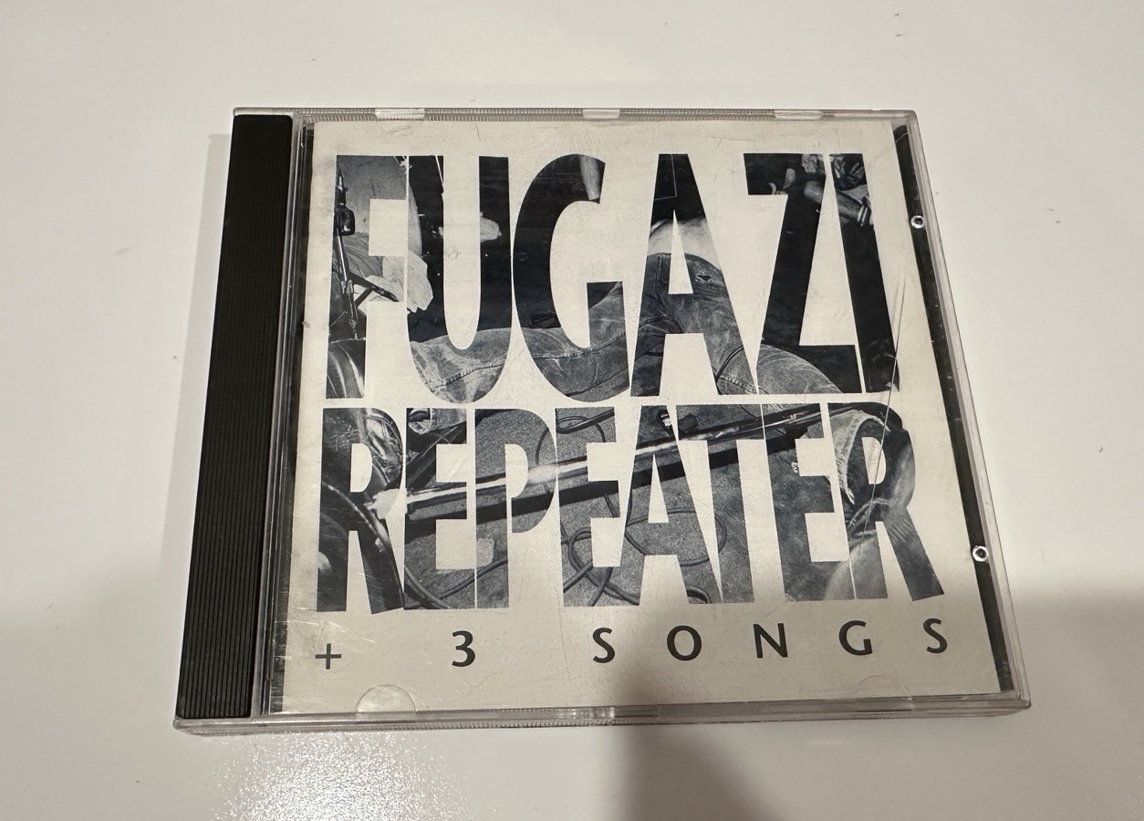Repeater & 3 Songs by Fugazi (CD, 1990)