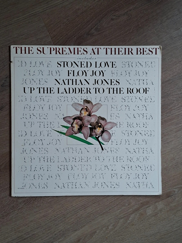 The Supremes The Supremes At Their Best Vinyl (LP, Compilation) 1978