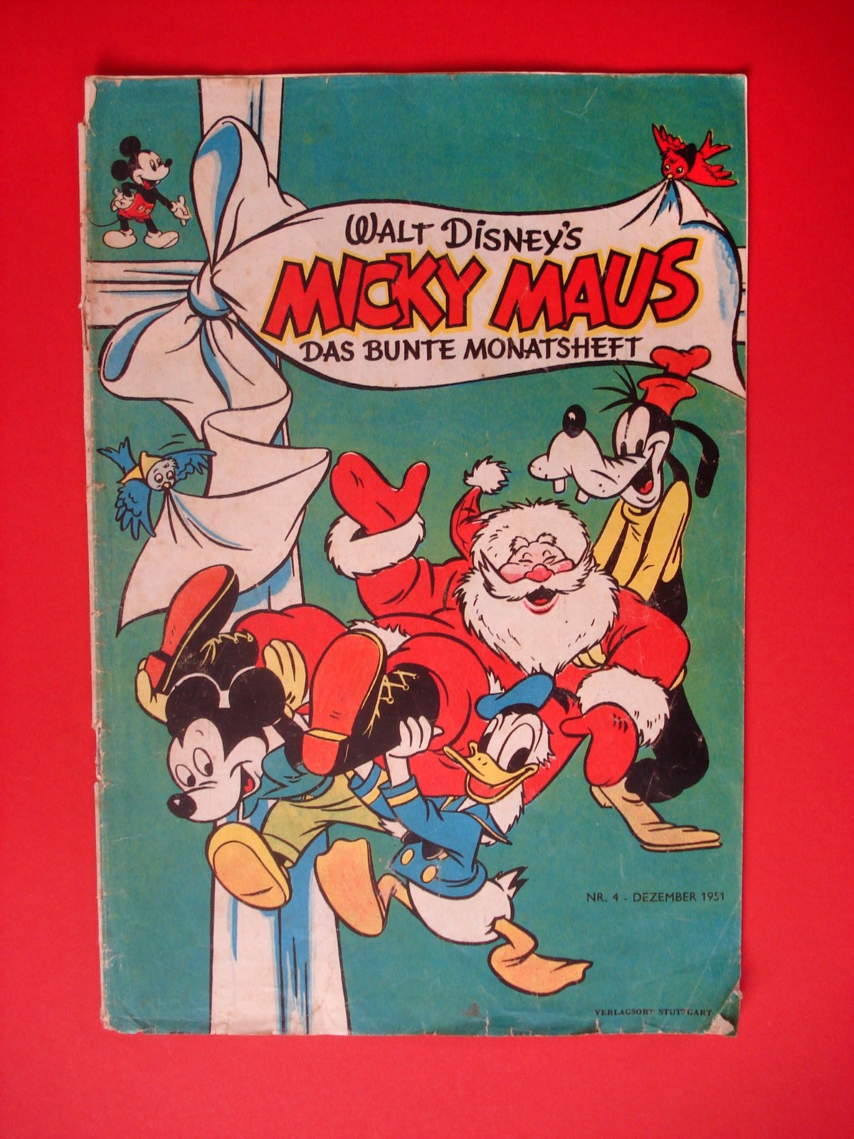 Topolino - Numero 4 - Dicembre 1951 - EHAPA EDITORE