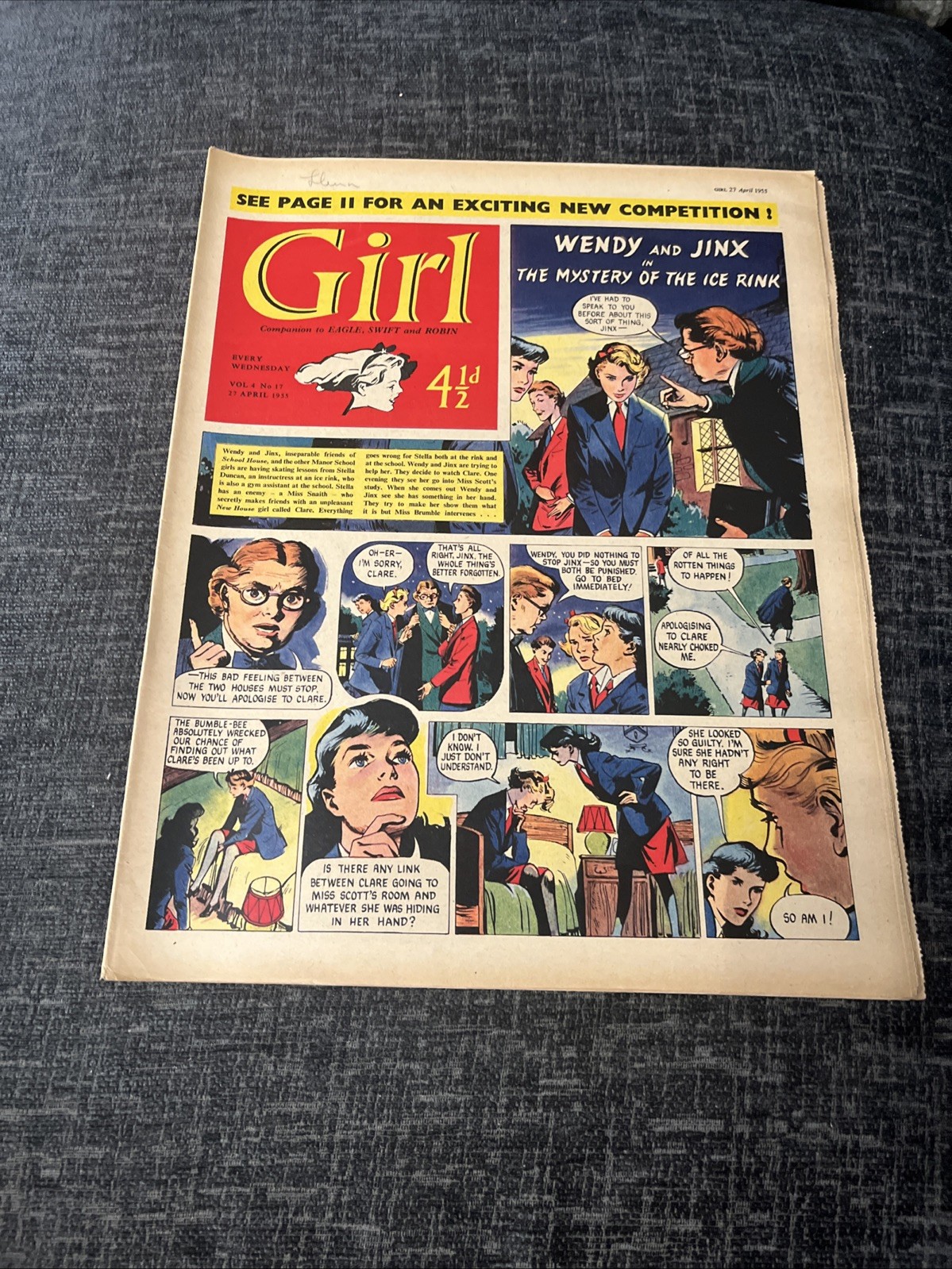 Girl Comic - Vol 4 No 17 - 27 April 1955