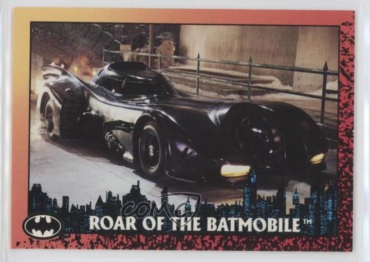 1992 Topps Batman Returns Promos Roar of the Batmobile d8k