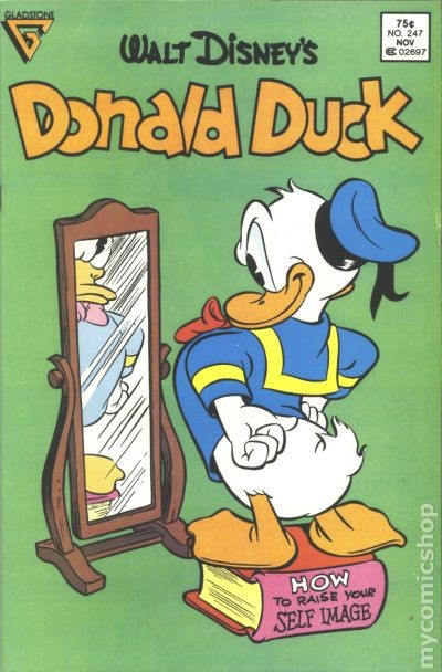 Paperino #247 VG 1986 immagine stock basso grado
