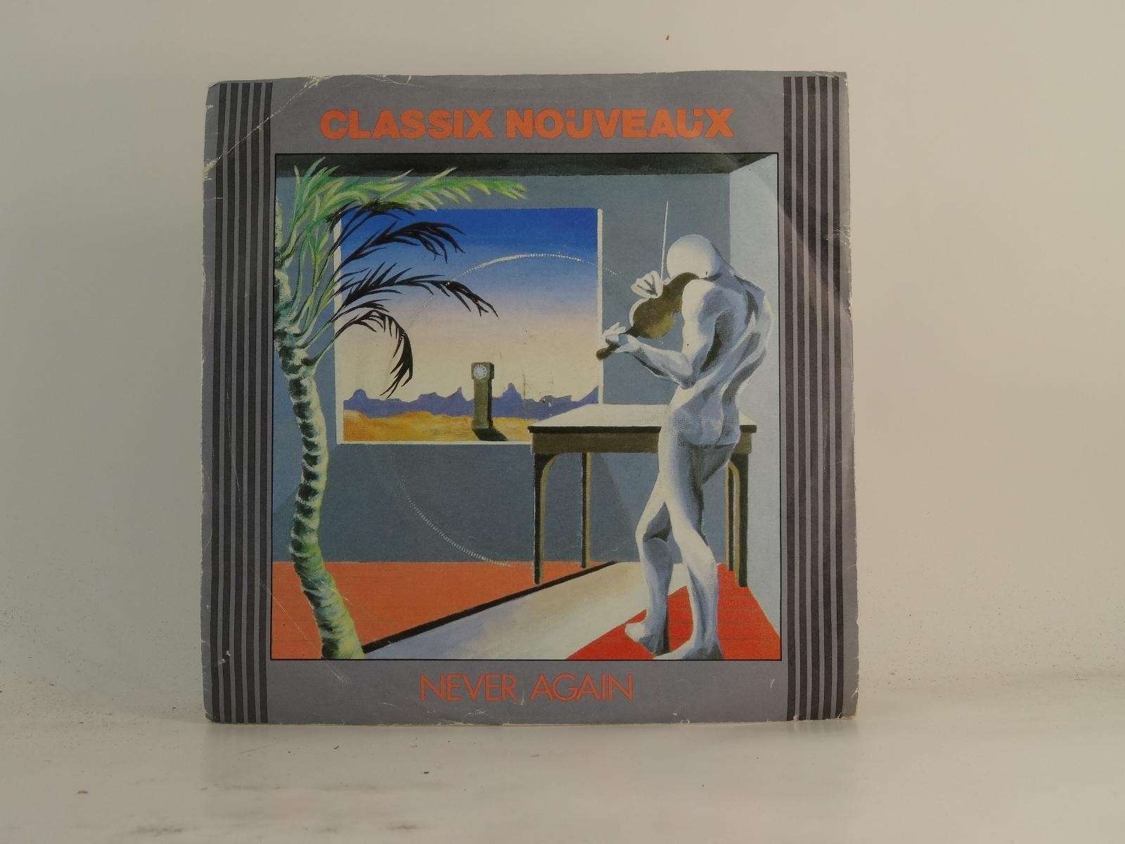 CLASSIX NOUVEAUX NEVER AGAIN (2) (78) 2 Track 7" Single plus Picture Sleeve LIBE