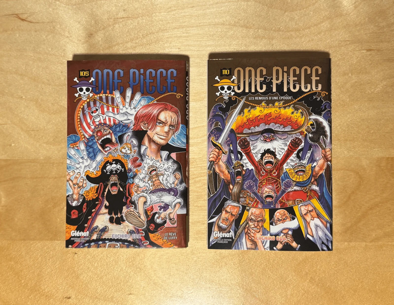 One Piece Tome 105 et 110 édition collector