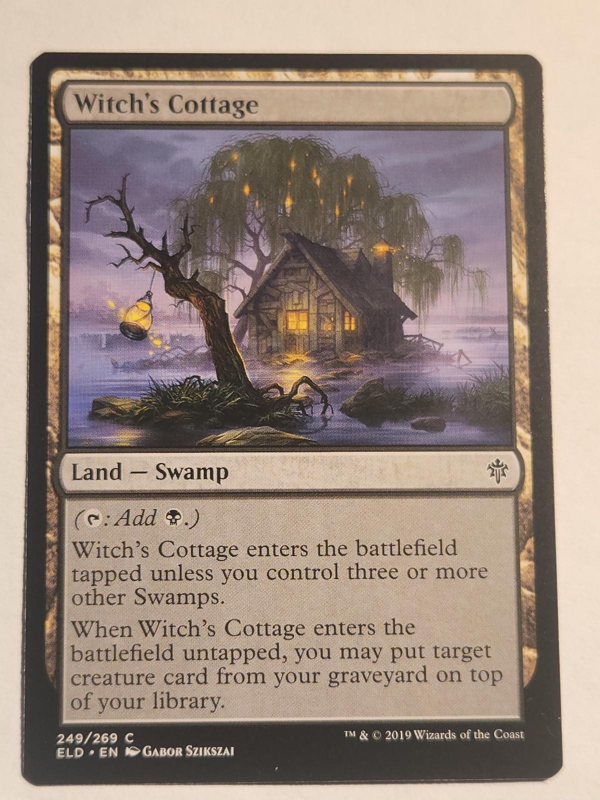 Witch's Cottage 249 Trono di Eldraine Magic: The Gathering LP comune