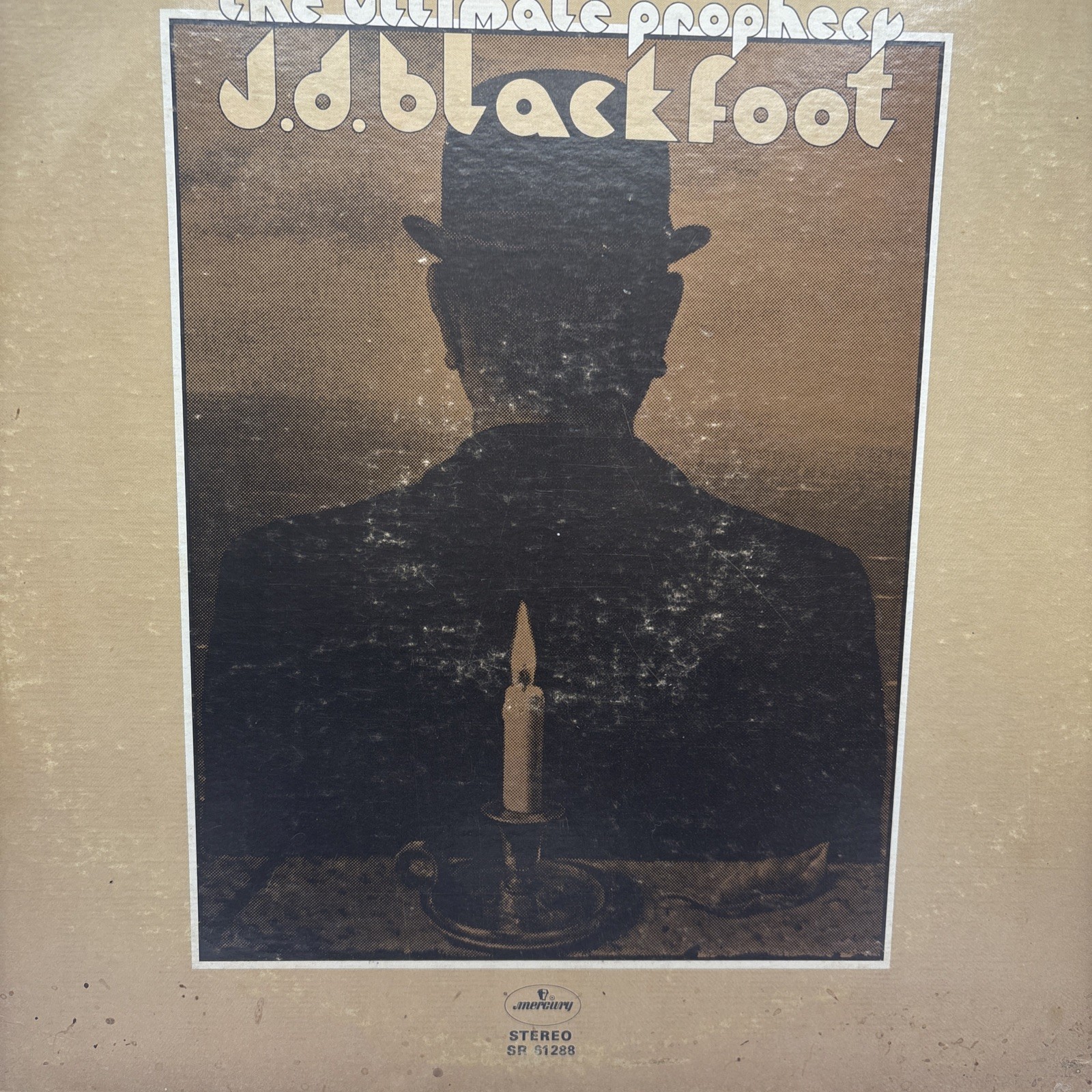 J. D. Blackfoot – The Ultimate Prophecy LP 1970 F/VG+ PROMO Psy Rock SR-61288