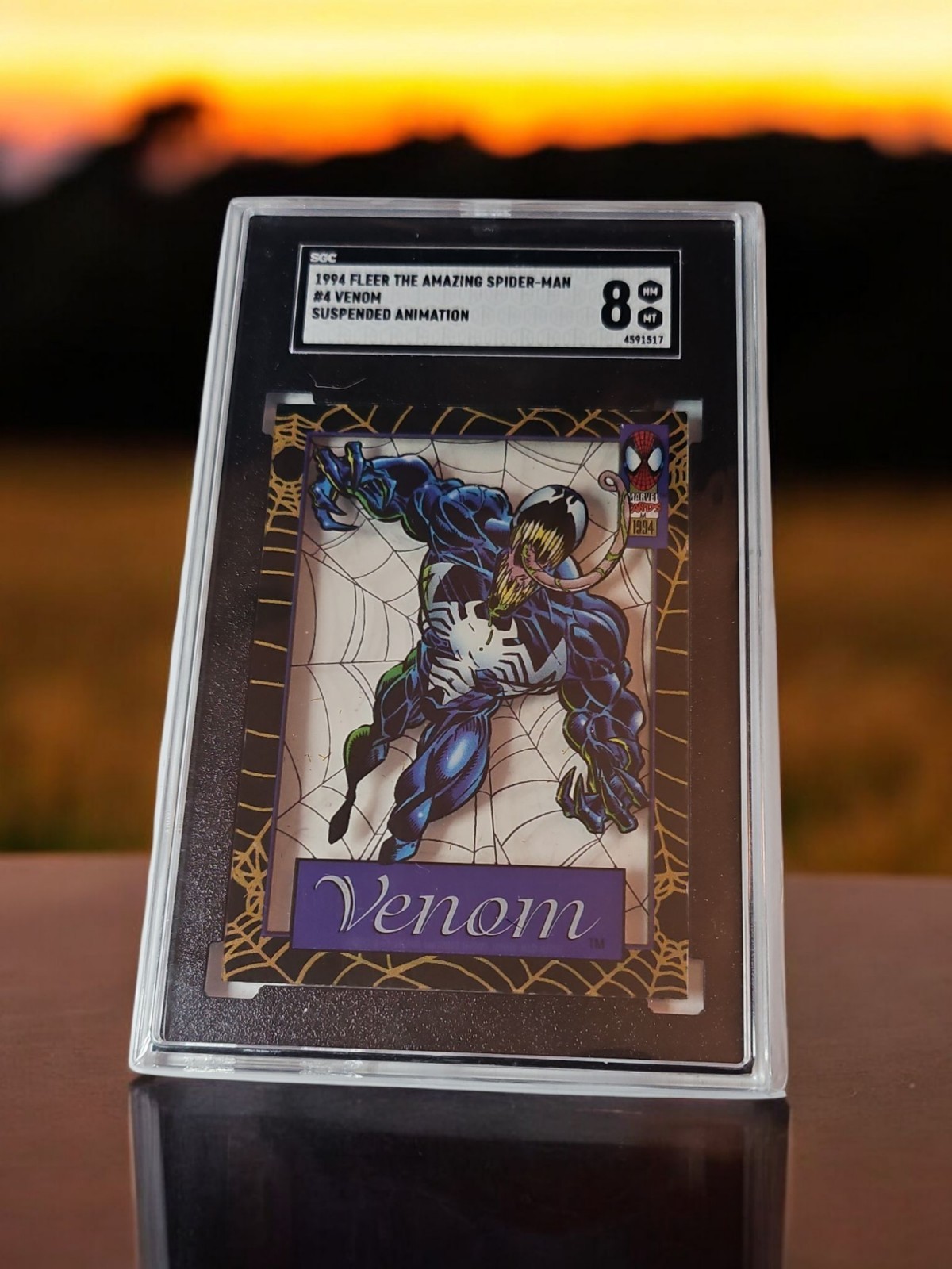 🔥1994 Amazing Spider-Man Animazione Sospesa #4 Venom SGC Mint 8 🔥