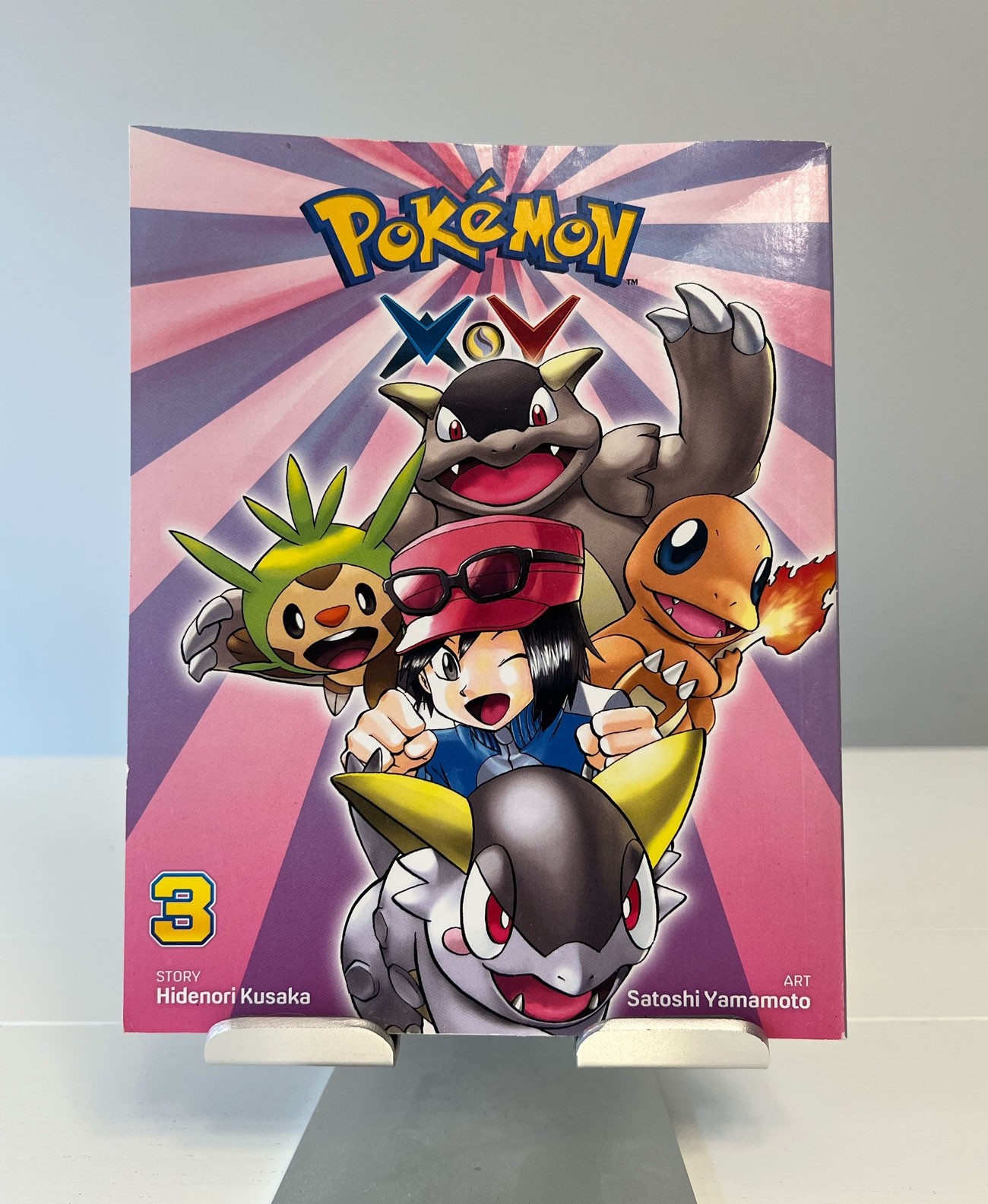 Pokémon X & Y Manga Volume 3 di Hidenori Kusaka e Satoshi Yamamoto