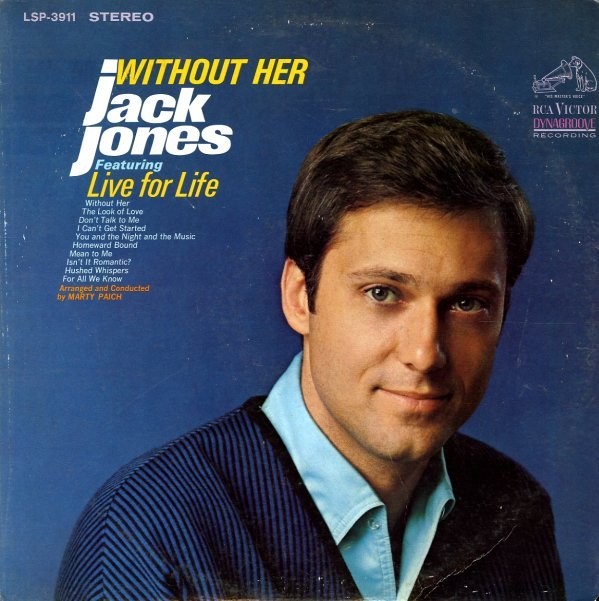 JACK JONES "WITHOUT HER" PREMIUM QUALITY USED LP (NM/EX)