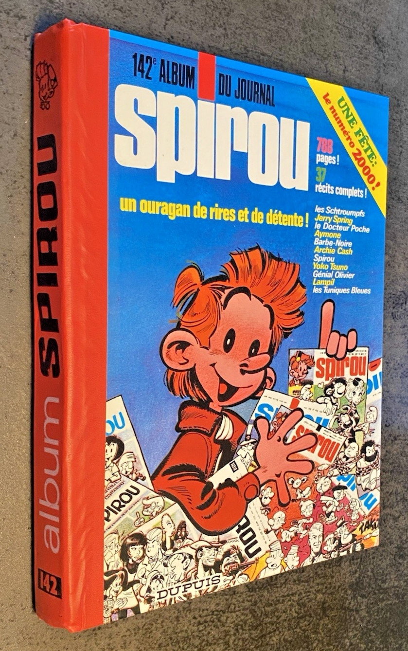 Reliure  Album du journal SPIROU N° 142 - 1976 - Bel Etat - Cote BDM 30€