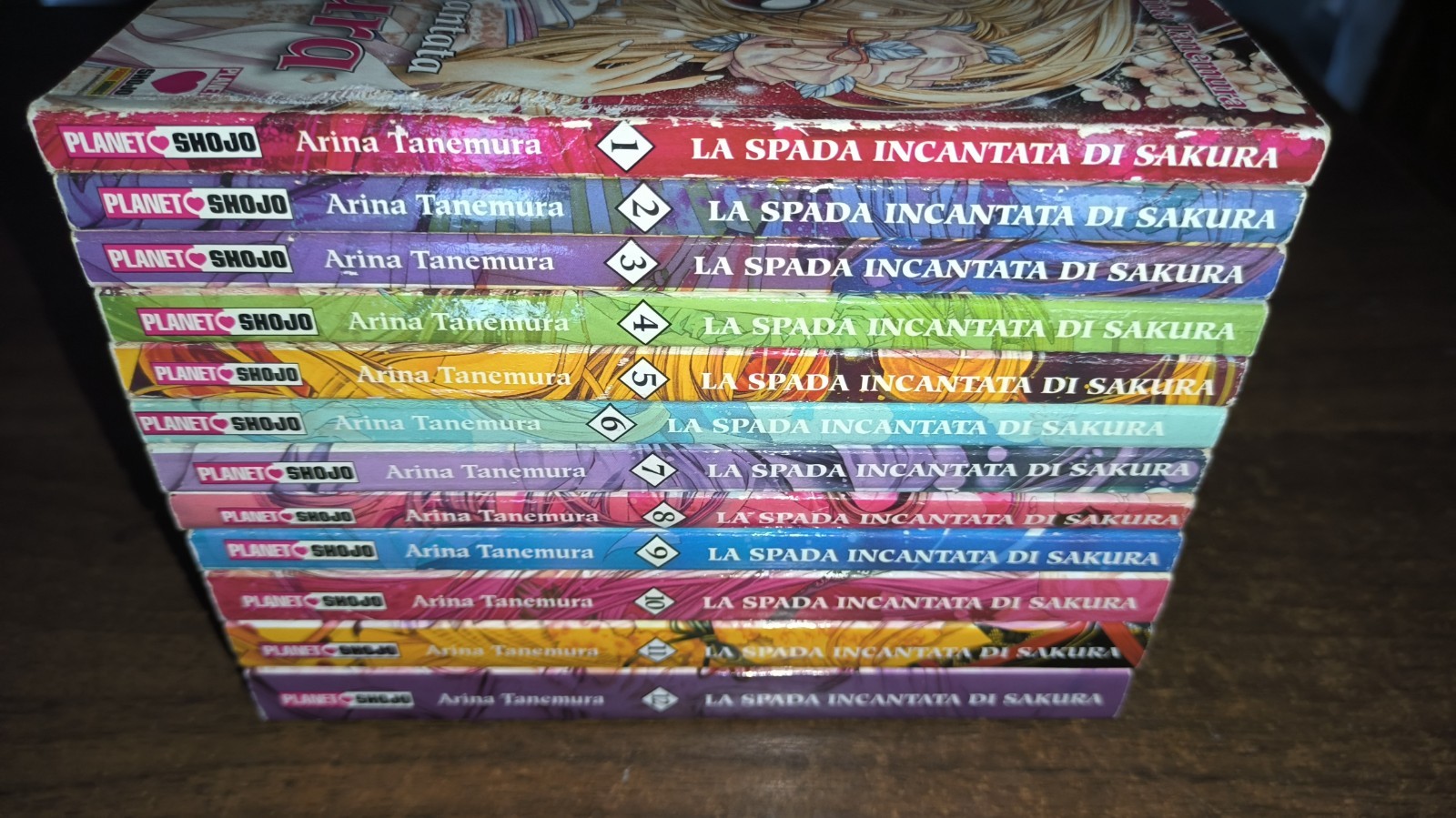 LA SPADA INCANTATA DI SAKURA COMPLETA SERIE COMPLETA 1/12 PLANET MANGA SHOJO