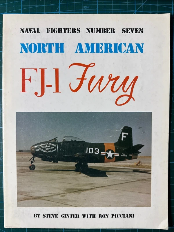 Naval fighters number seven FJ-1 Fury