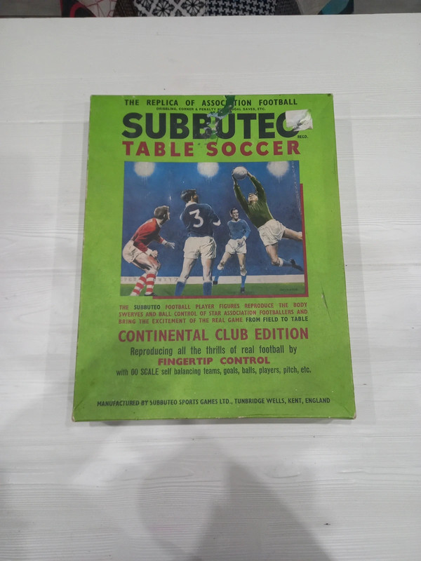 Subbuteo table soccer