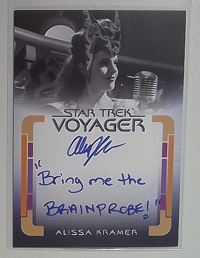 Star Trek: Voyager: Archivi e iscrizioni: Alissa Kramer: Iscrizione Auto
