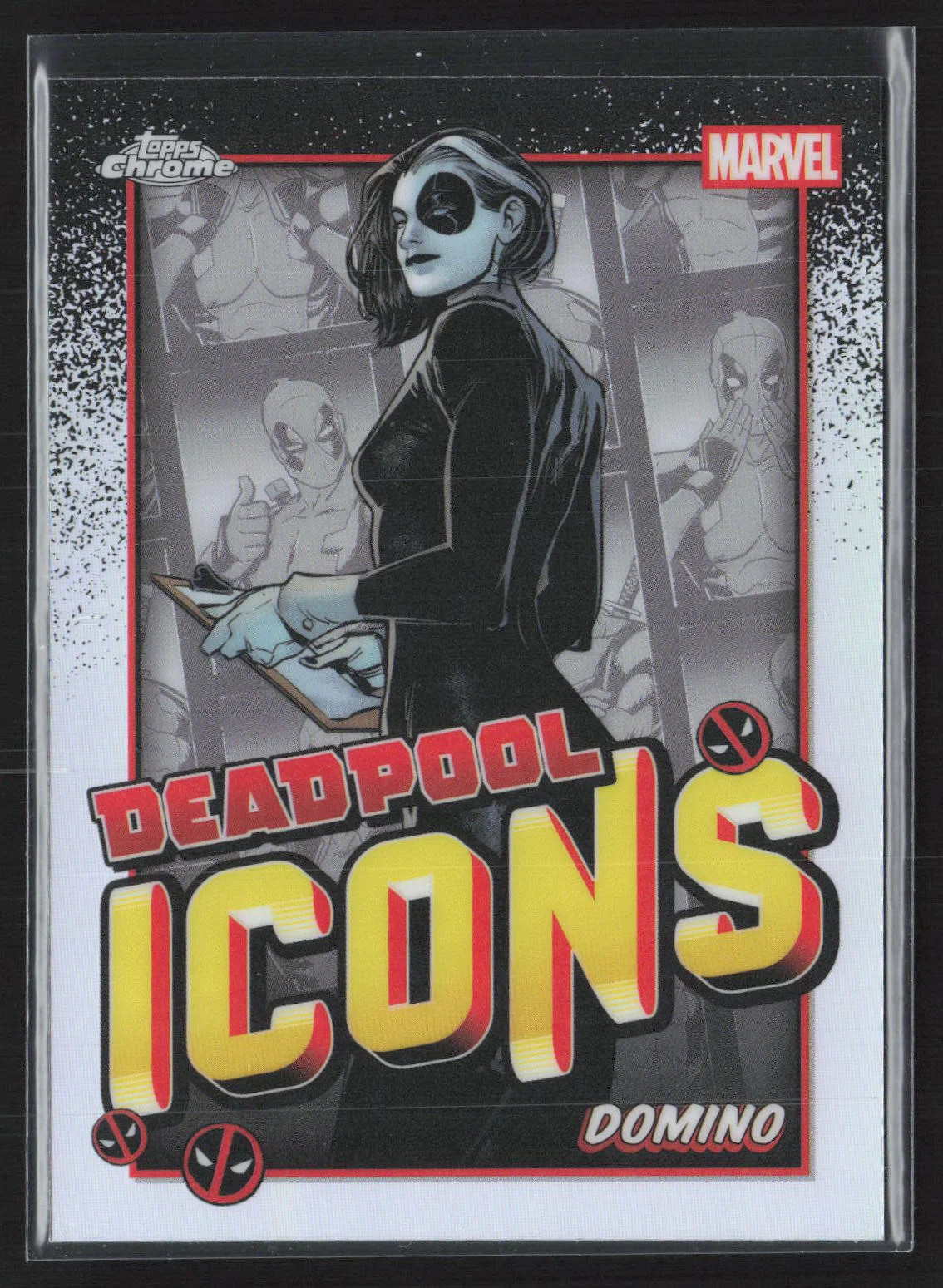 Inserto domino Marvel cromato Topps 2025 #DI-3