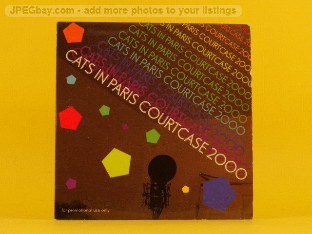 CATS IN PARIS COURTCASE 2000 (696) 11 Track Promo CD Album plus Card Sleeve AKOU