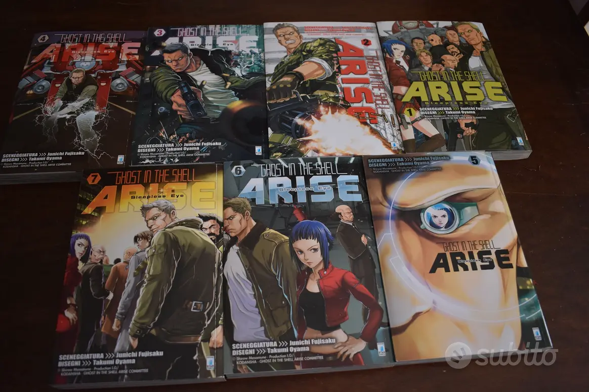 GHOST IN THE SHELL fumetti