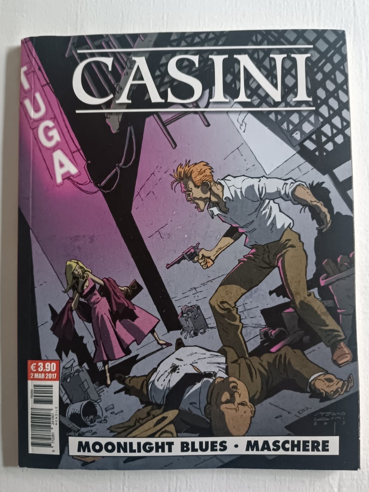 MOONLIGHT BLUES MASCHERE 2 Storie Stefano Casini Serie Rossa 53 Cosmo 2017
