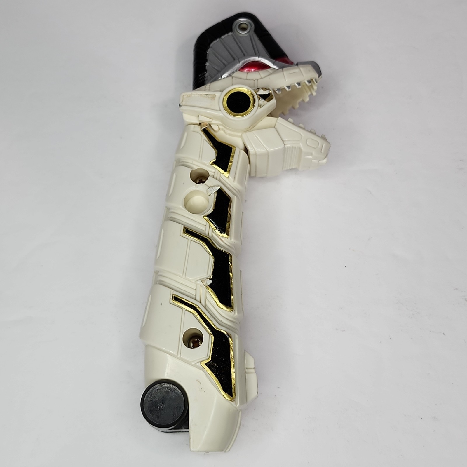 1993 Power Rangers White Titanus Carrier Zord Head Neck Replacement Part MMPR