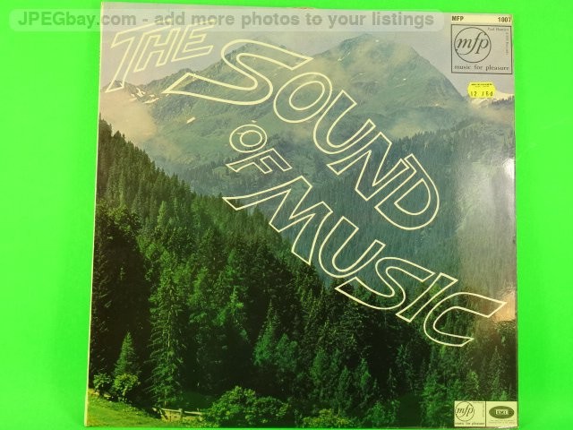 VARIOUS ARTISTS THE SOUND OF MUSIC (NOT MOVIE) (485) 12 Track LP plus Picture Sl
