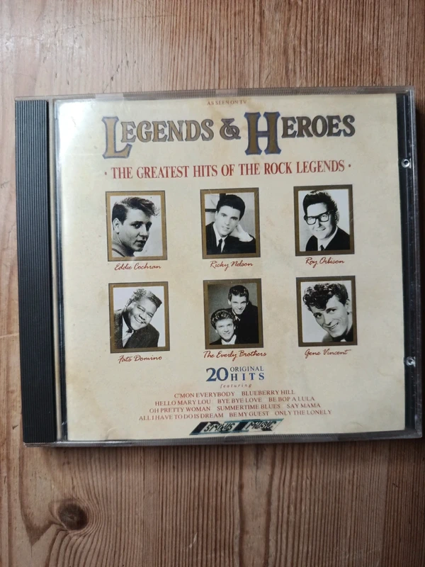 CD Legends and Heroes Rock Legenden