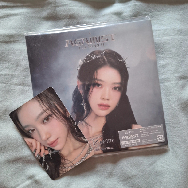 Kep1er Xiaoting Against the World Yum CD photocard