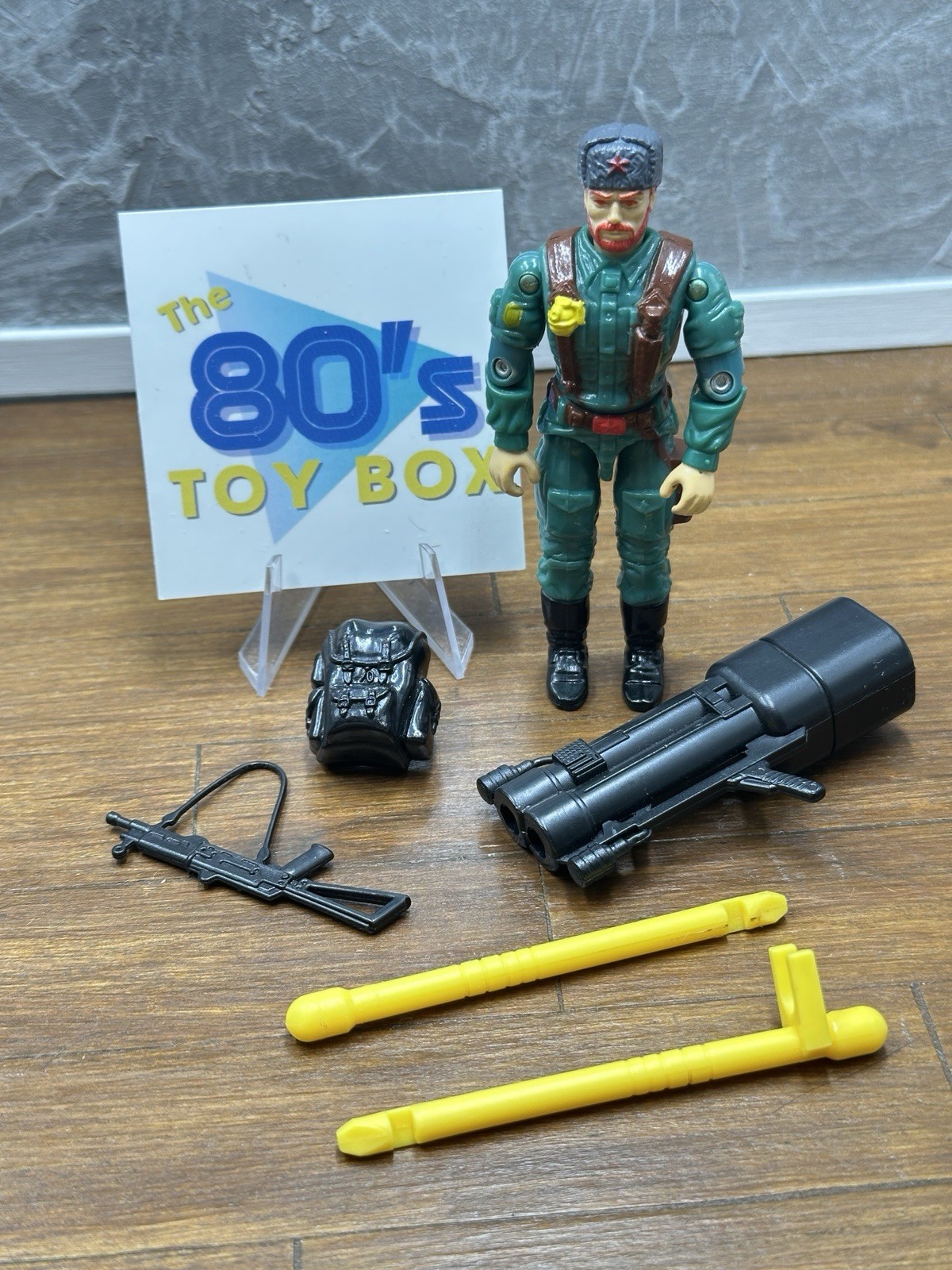 Big Bear V1 100% Complete G.I. Joe 1992 Hasbro Vintage Action Figure