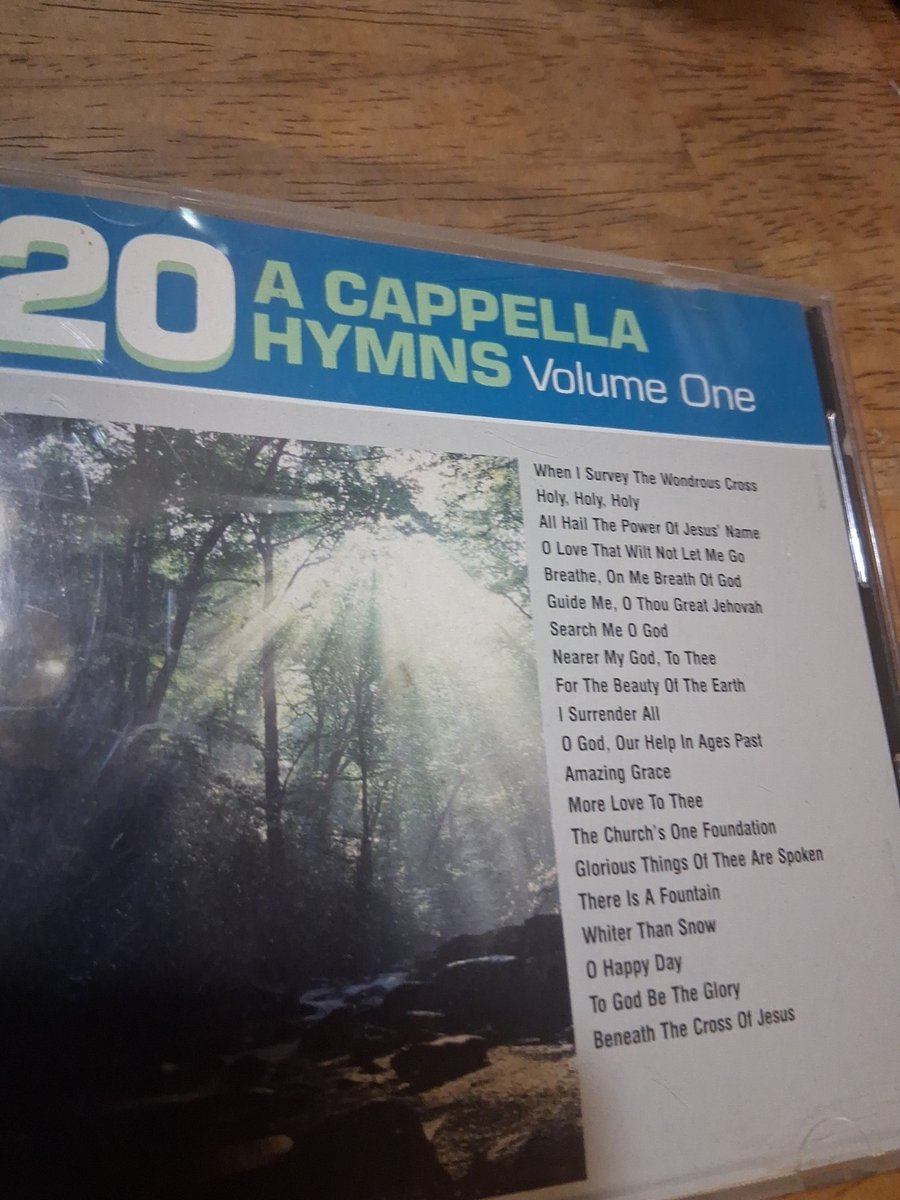 20 Acappella Hymns, Volume 1 - VARIOUS - CD - GOOD CONDITION