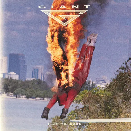 CD Giant Time To Burn Epic 1992 Heavy Metal