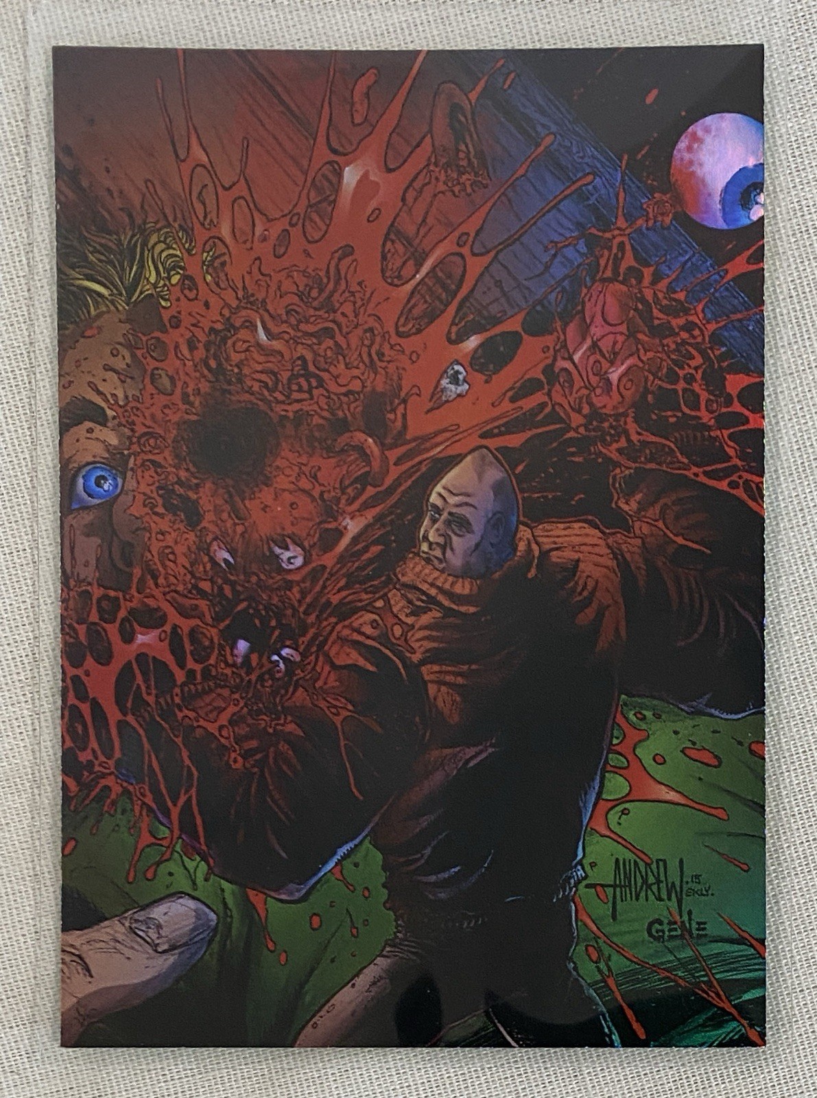 2024 Puppet Master 35° Anniversario Dynamite Rainbow Foil #100 Pinhead Illustrat