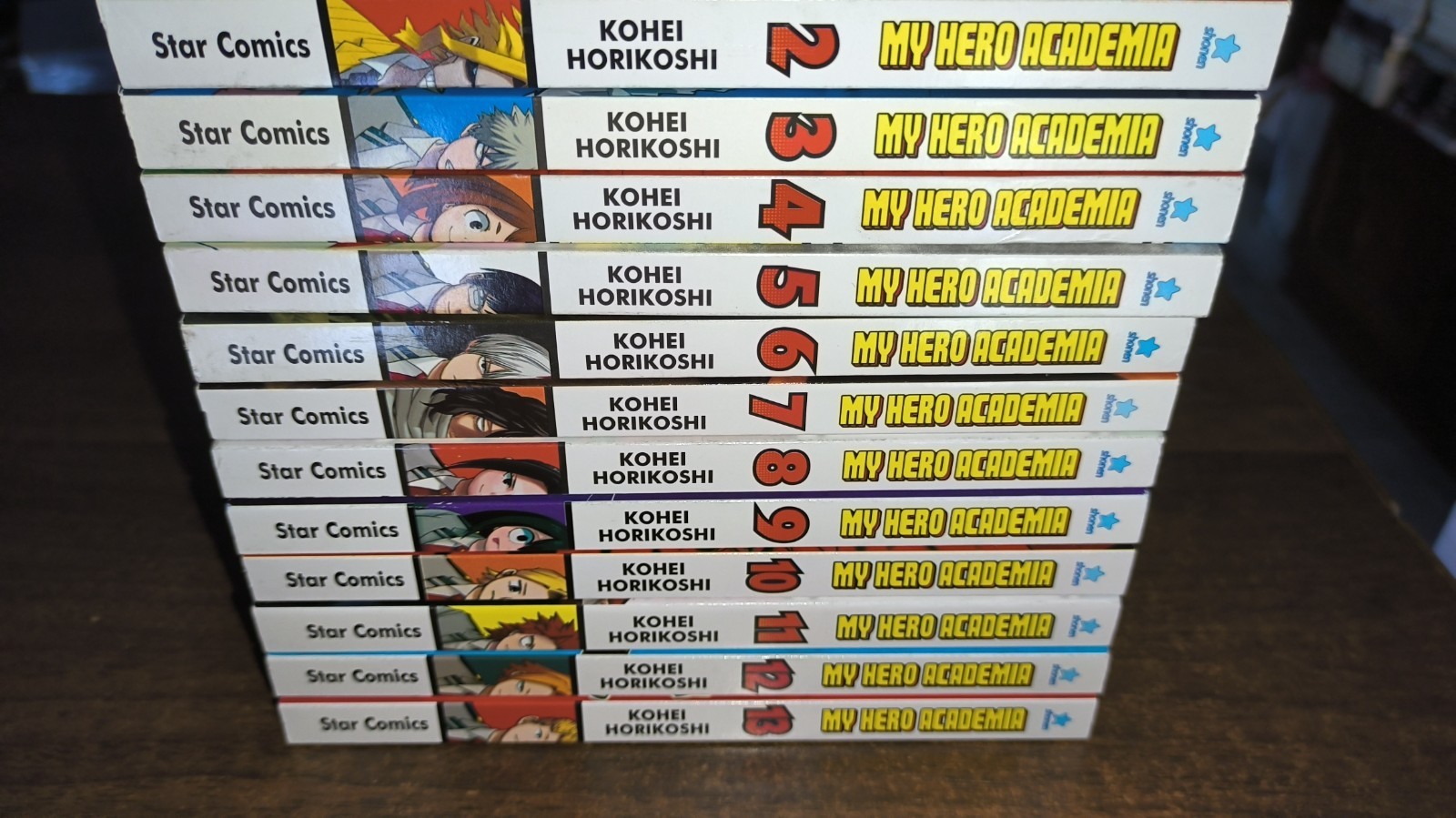 MY HERO ACADEMIA SEQUENZA COMPLETA 2/13 STAR COMICS MANGA