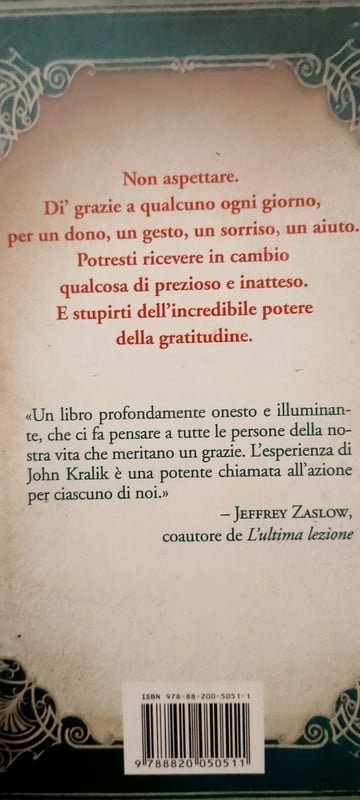 Il potere della gratitudine - John Kralik