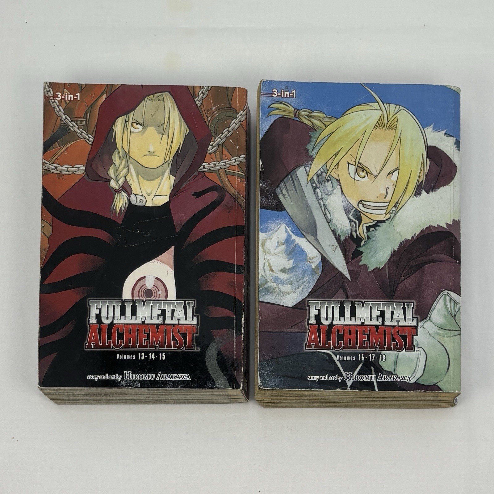 Fullmetal Alchemist Manga serie 3 in 1 volumi 13 14 15 16 17 18