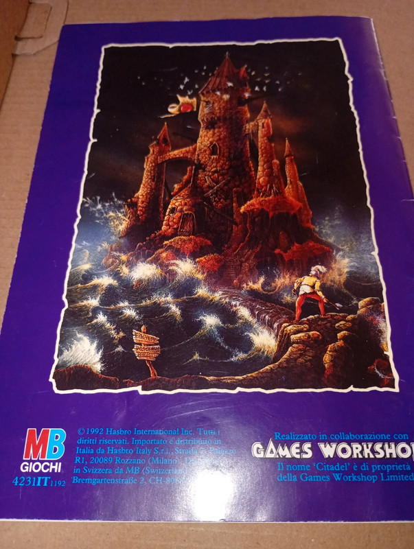 Heroquest 1991 espansione completa I maghi di Morcar
