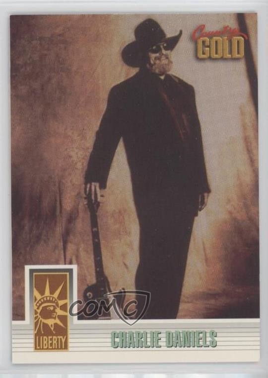 1993 Sterling Country Gold Series 2 Liberty Charlie Daniels #141 00l8