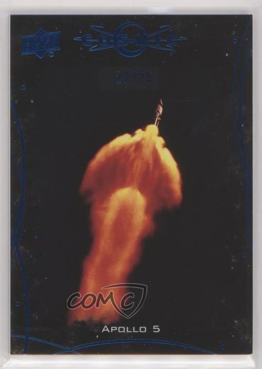 2022 Upper Deck Cosmic Blue Shift 22/25 Apollo 5 #19 5x5