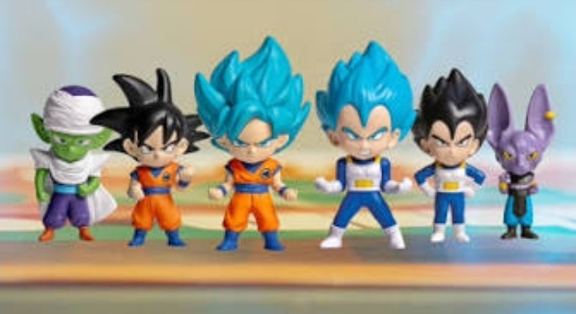 Burger King Dragon Ball super set completo con tutti e 6 i personaggi NUOVO & IMBALLO ORIGINALE 