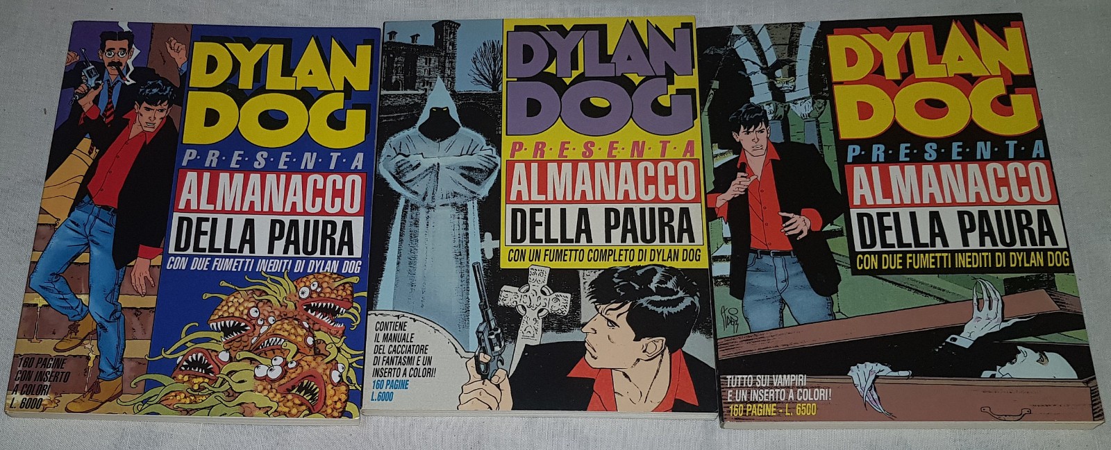 Dylan Dog Almanacco Della Paura  Dal n. 1  1991 al 2012 ottime condizioni