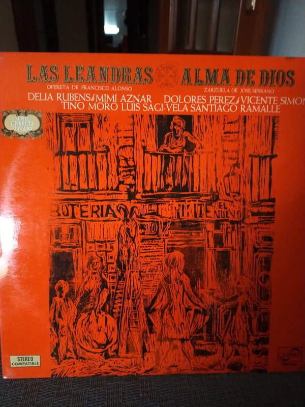 Disco Zarzuela Las Leandras