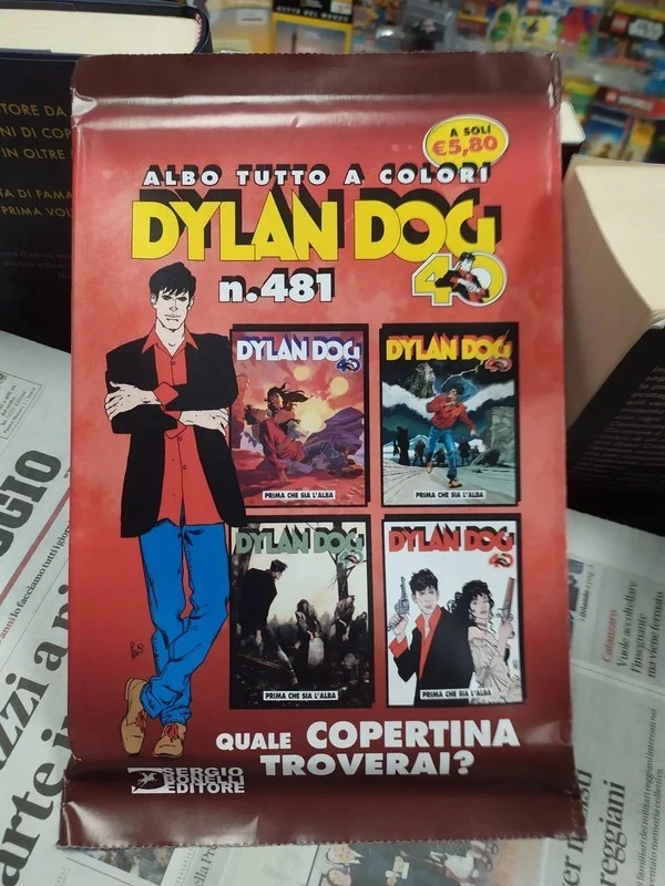 Albo dylan dog 481 Dylan Dog 40th Anniversario 481 Blind Pack - Cover Mistery