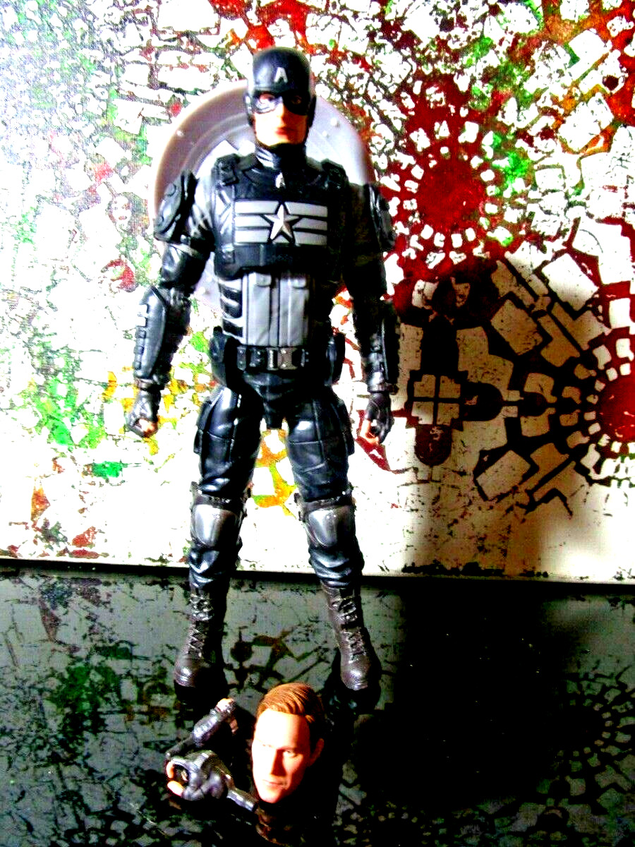 Hasbro Marvel Legends Avengers Capitan America Stealth BAF Joe Fixit 