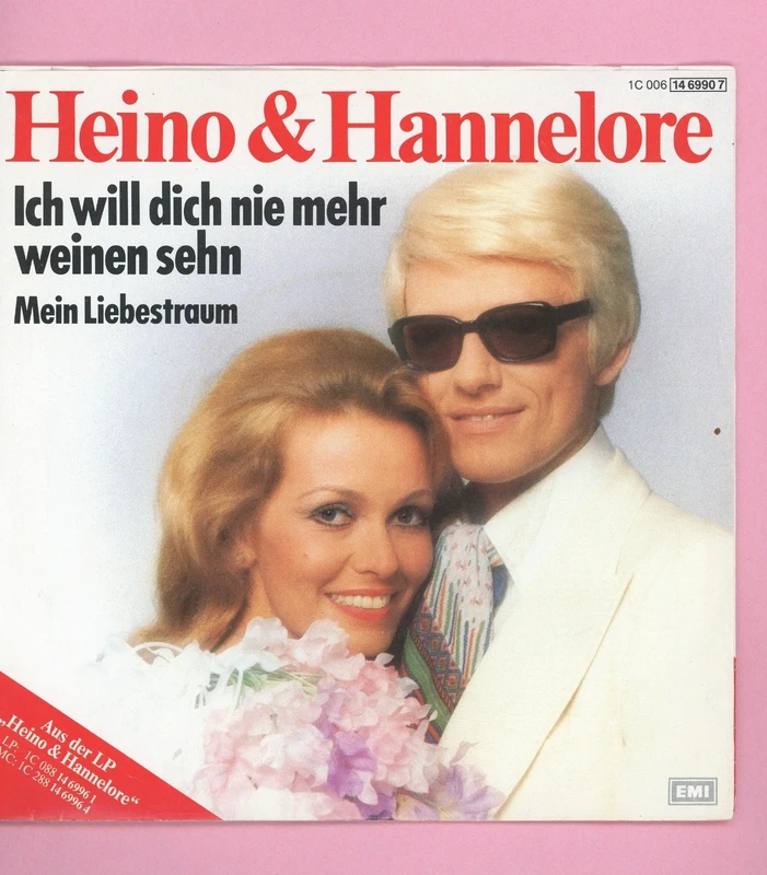 7 Vinyl Heino & Hannelore * Ich will Dich nie mehr Weinen sehn