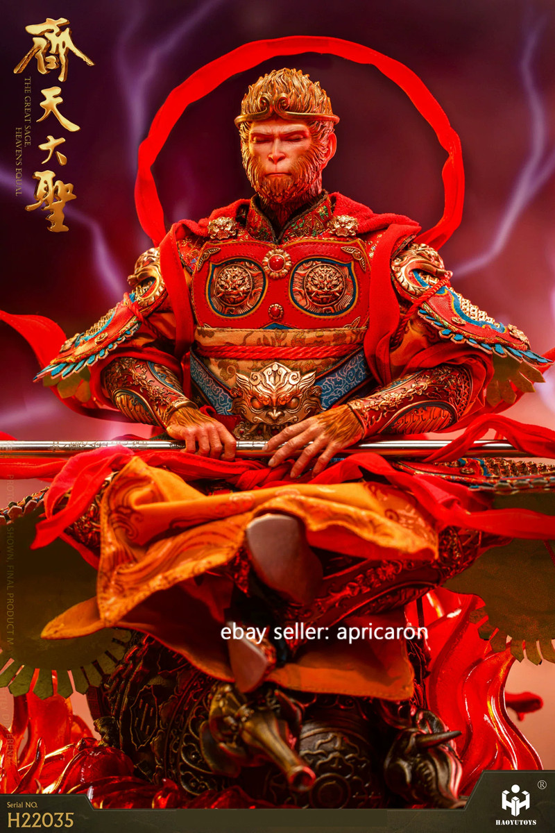 HAOYUTOYS 1/6 The Monkey King:Hero's Return Sun Wukong action figure da collezione